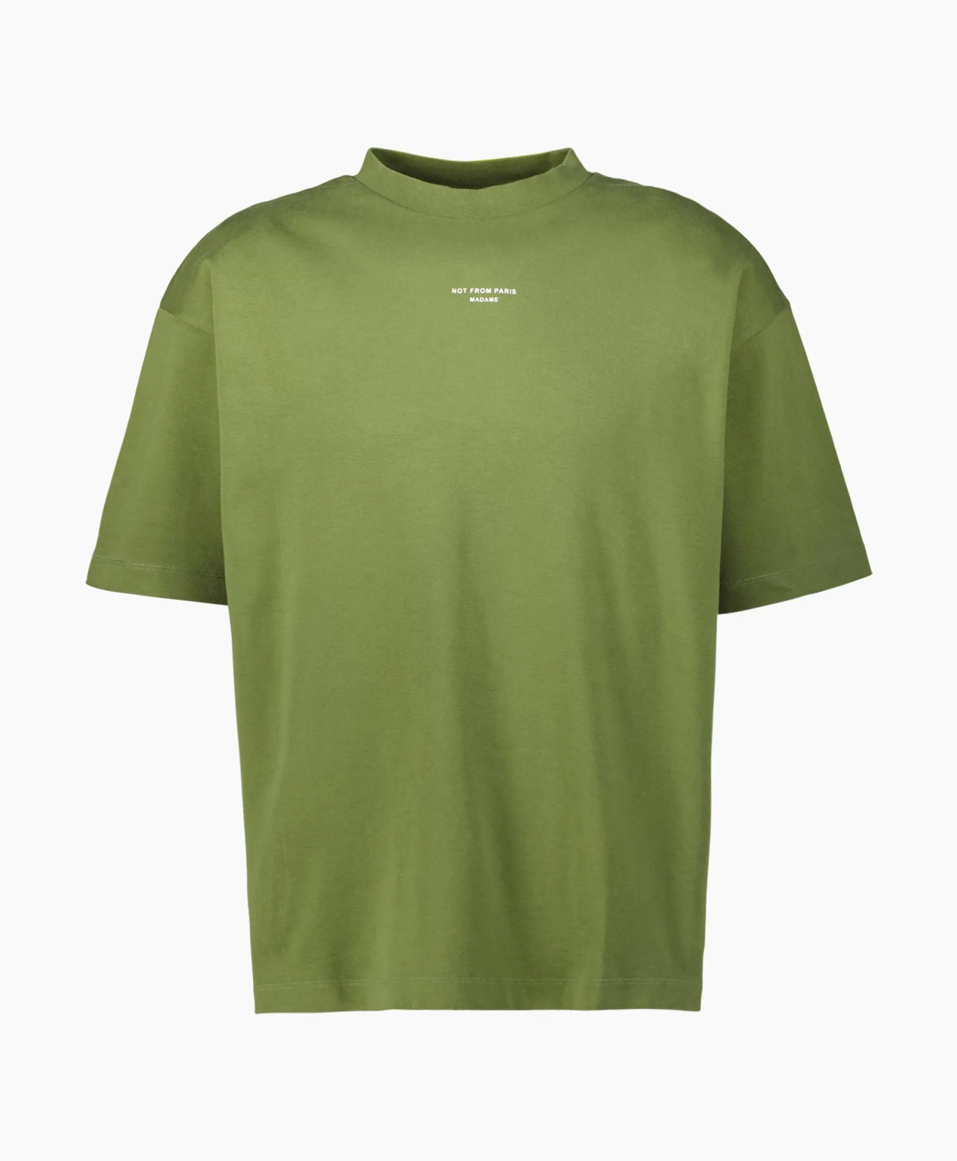 Heren Drole De Monsieur T-Shirts*T-Shirt Korte Mouw Slogan Khaki