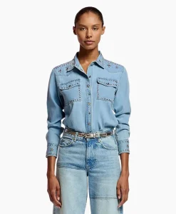 Dames Essentiel Antwerp Blouses*Blouse Fairchild Blauw