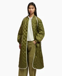 Dames Essentiel Antwerp Jassen*Gewatteerde Jas Fried Olijf