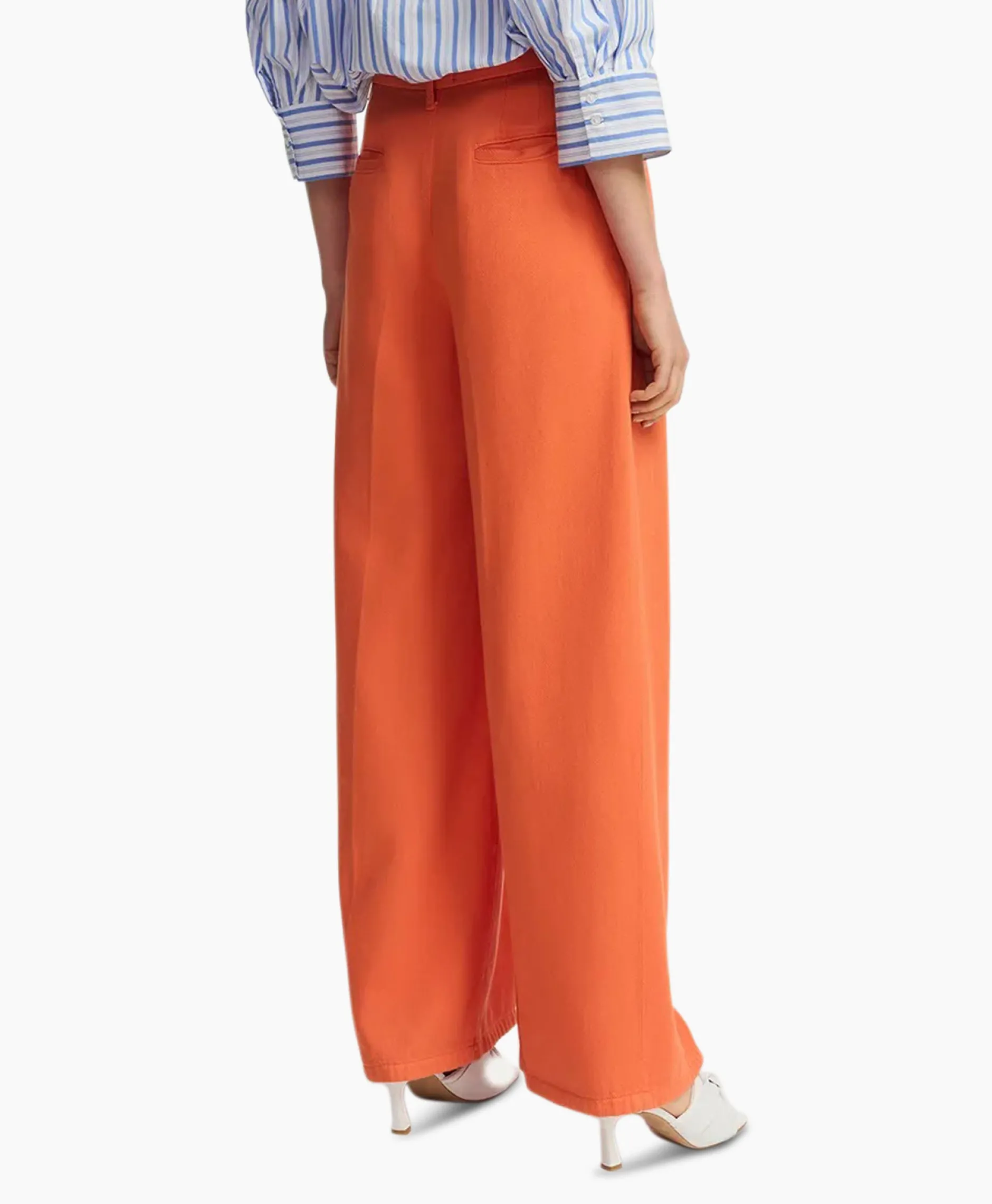 Dames Essentiel Antwerp Broeken*Jeans Faniel Rood