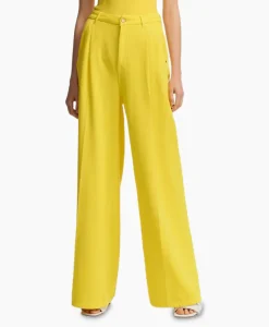 Dames Essentiel Antwerp Broeken*Jeans Faniel Geel