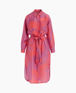 Dames Essentiel Antwerp Bruiloftskleding*Mini Jurk Foxglove Pink