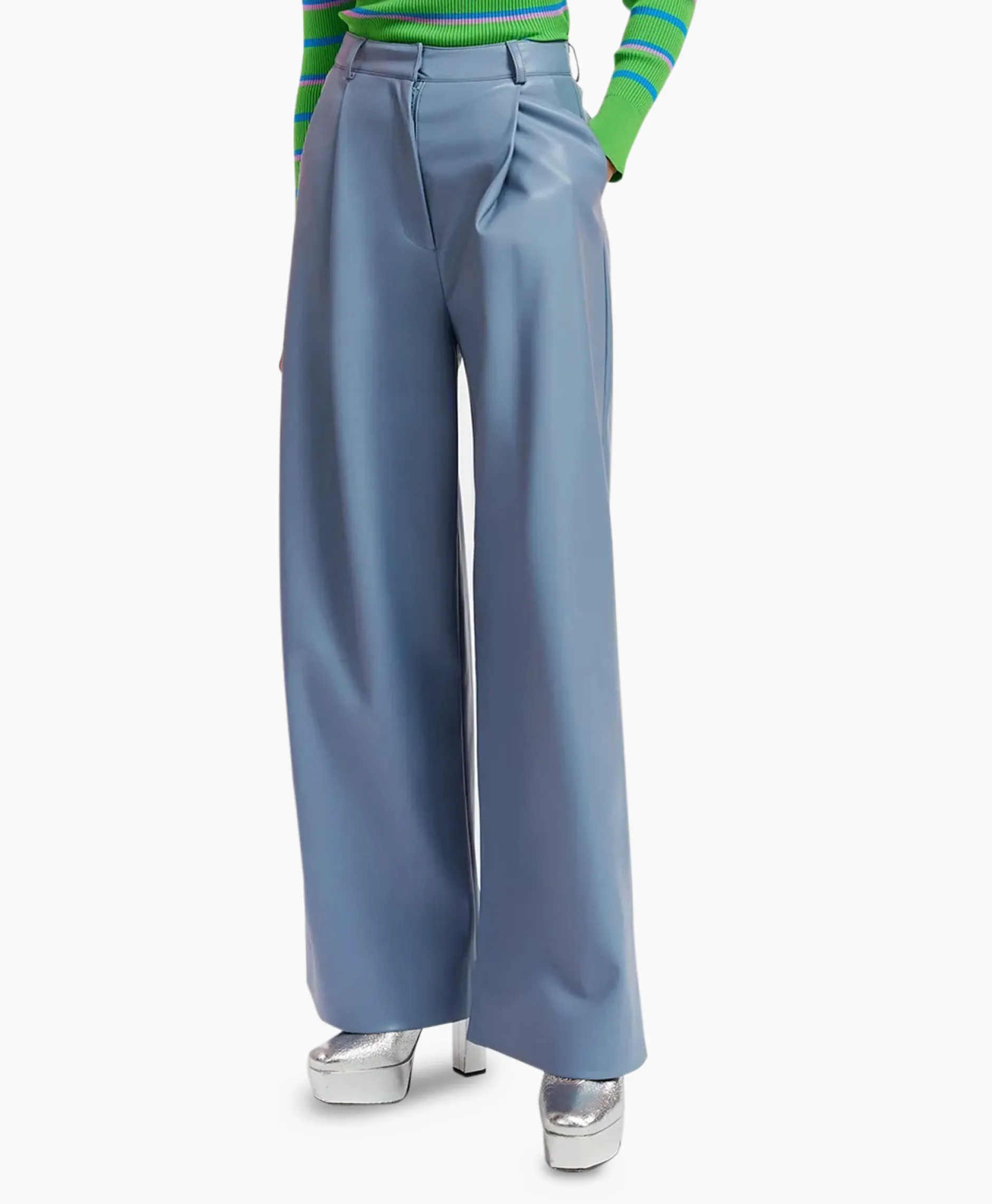 Dames Essentiel Antwerp Broeken*Pantalon Fabiola Blauw