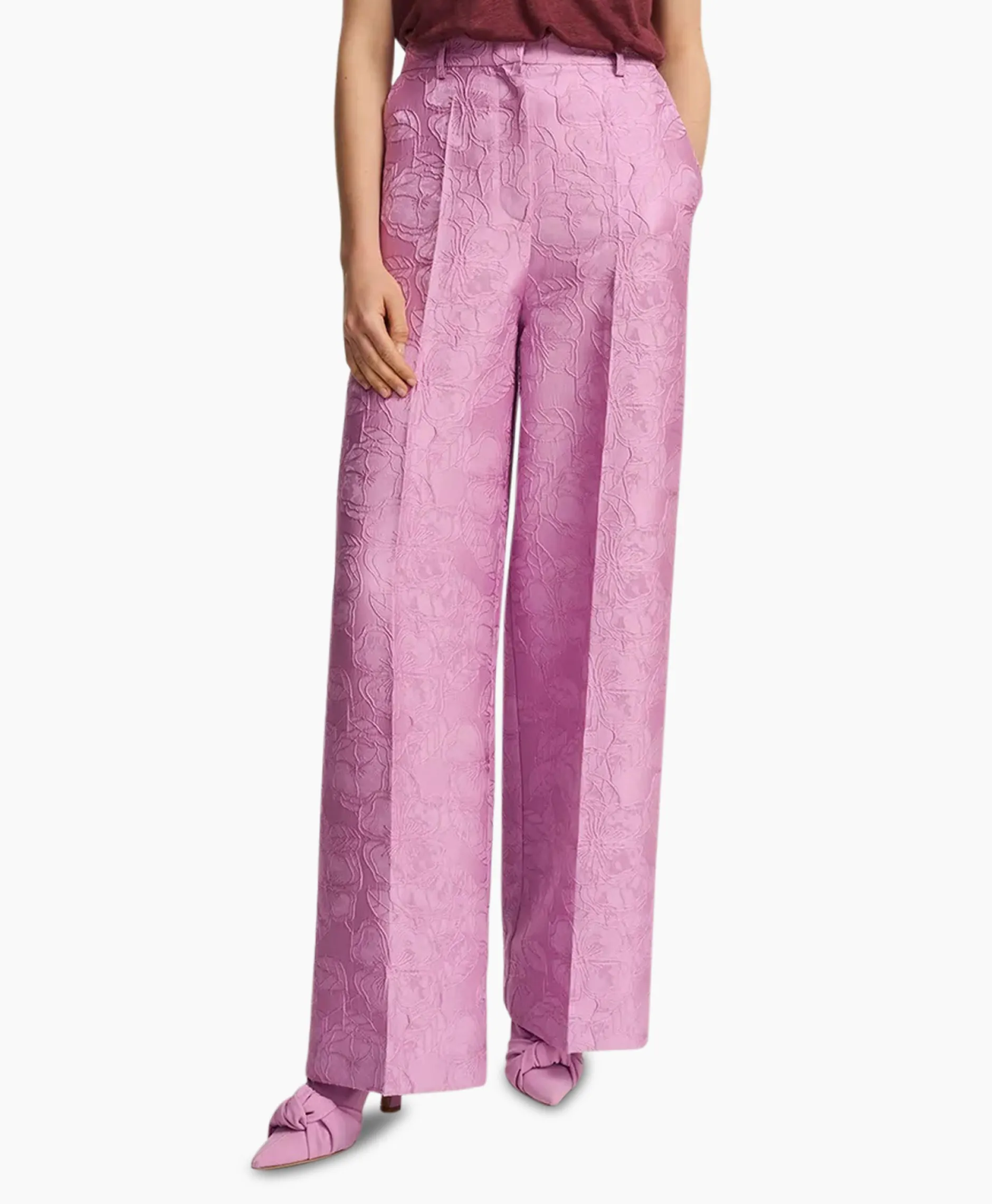 Dames Essentiel Antwerp Broeken*Pantalon Fling Rose