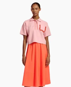 Dames Essentiel Antwerp Polo's*Polo Flame Rood