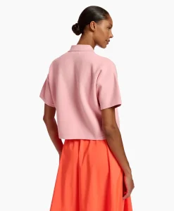 Dames Essentiel Antwerp Polo's*Polo Flame Rood