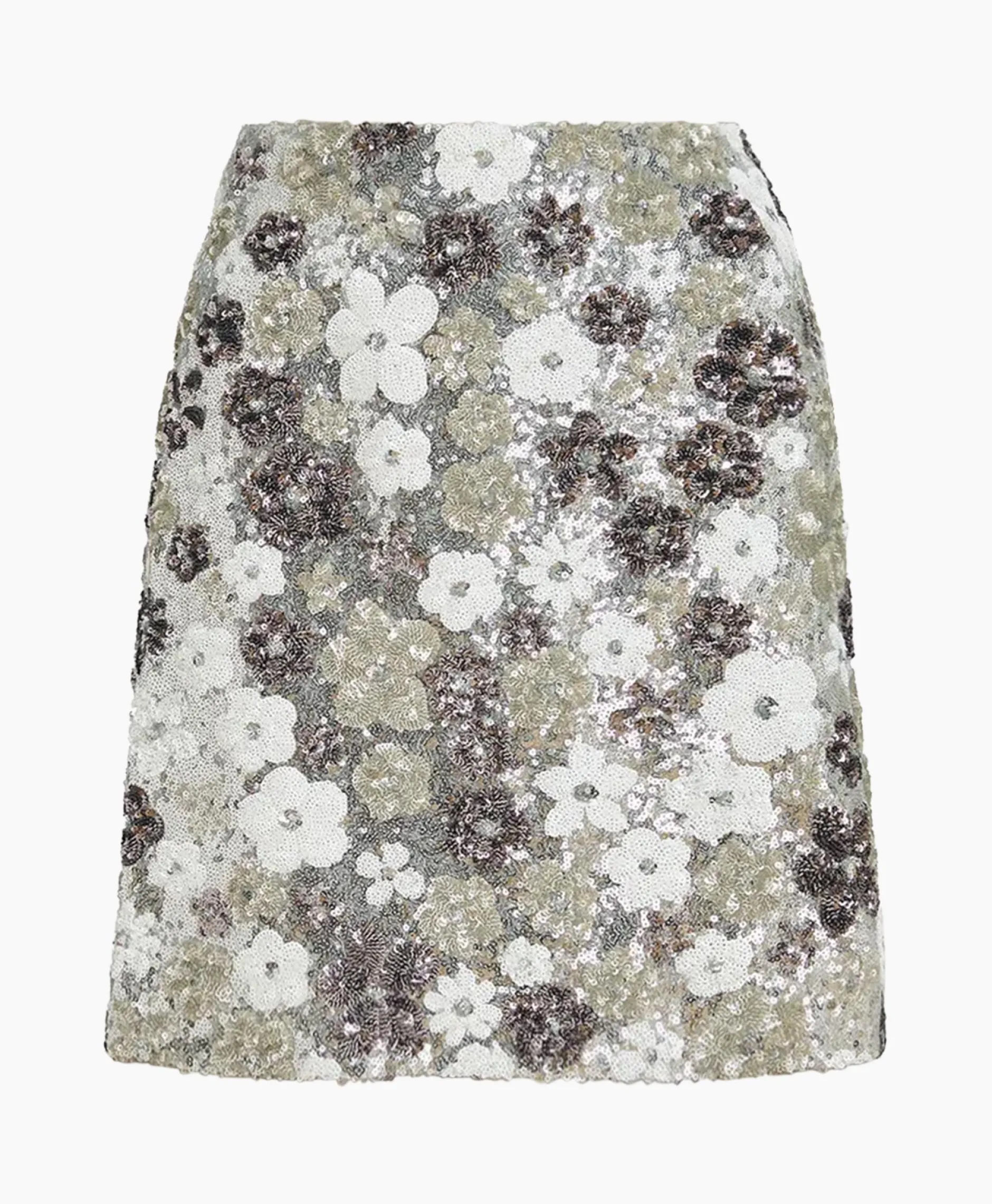 Dames Essentiel Antwerp Rokken*Rok Fishbone Zilver