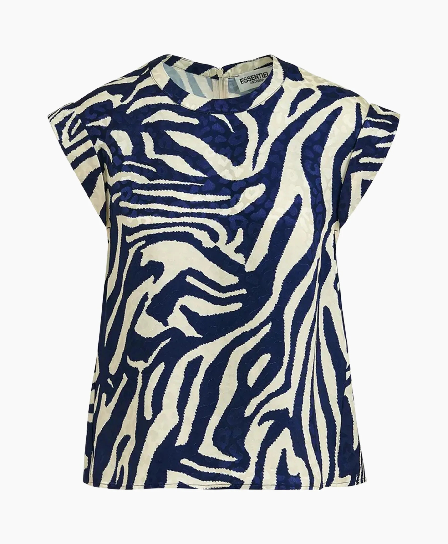 Dames Essentiel Antwerp T-Shirts & Tops*Top Feebee Blauw