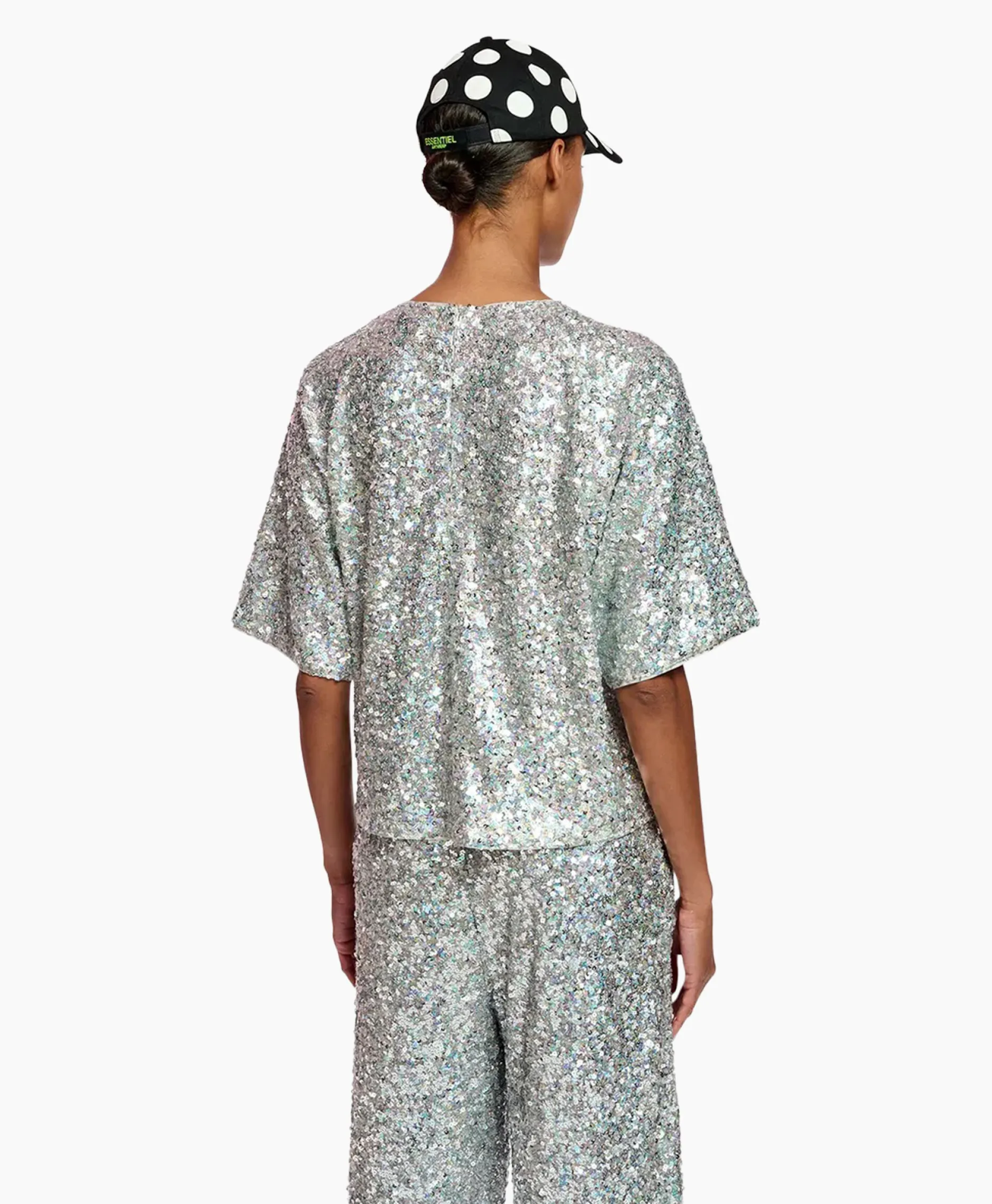 Dames Essentiel Antwerp T-Shirts & Tops*Top Ferras Zilver