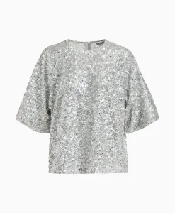 Dames Essentiel Antwerp T-Shirts & Tops*Top Ferras Zilver