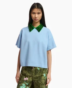 Dames Essentiel Antwerp T-Shirts & Tops*Top Filano Blauw