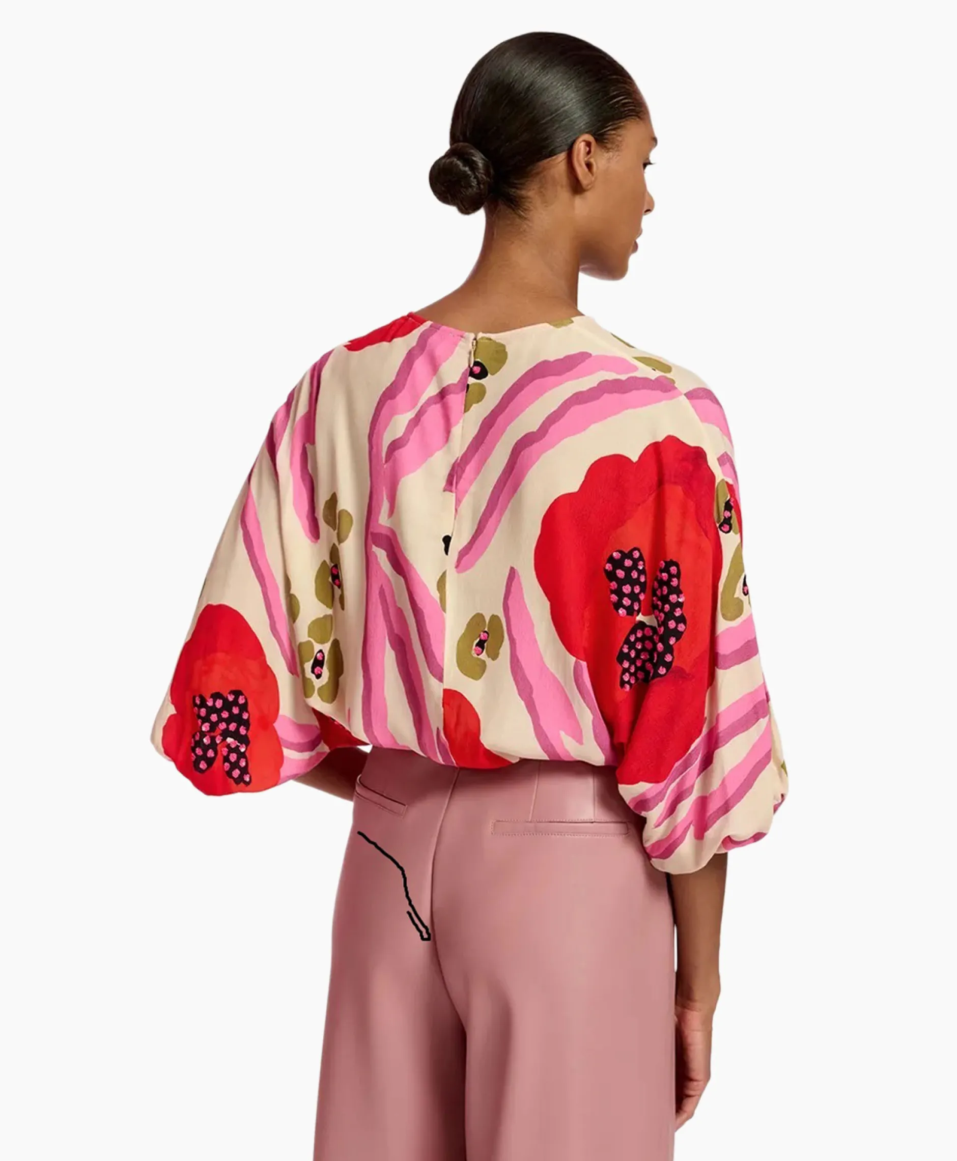 Dames Essentiel Antwerp T-Shirts & Tops*Top Flowerpower Off White