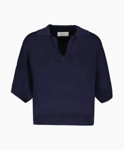Dames Ffc Polo's*Polo 0/11068 Donker Blauw