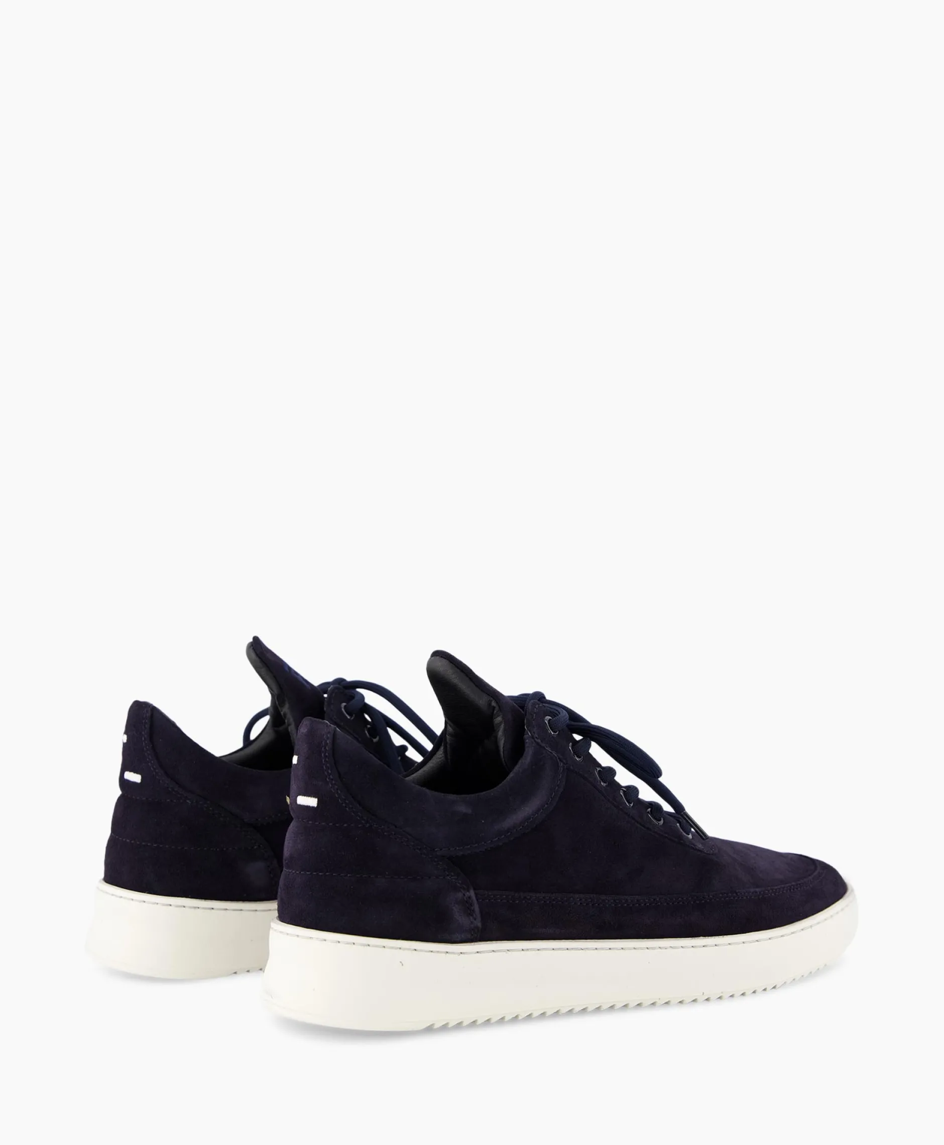 Heren Filling Pieces Sneakers*Sneaker Low Top Suede Navy Donker Blauw