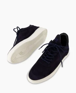 Heren Filling Pieces Sneakers*Sneaker Low Top Suede Navy Donker Blauw
