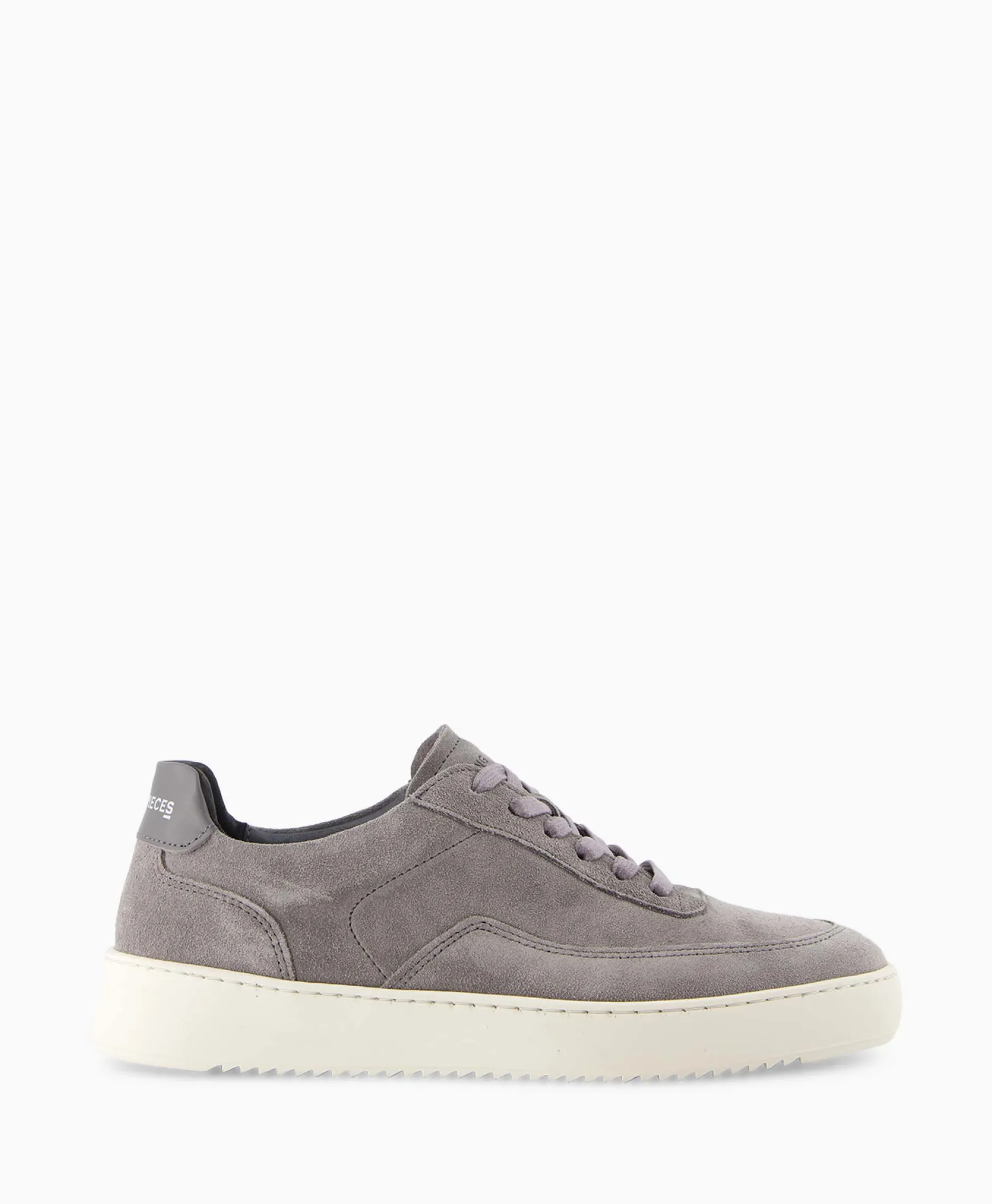 Heren Filling Pieces Sneakers*Sneaker Mondo Suede Organic Grijs