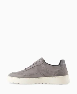 Heren Filling Pieces Sneakers*Sneaker Mondo Suede Organic Grijs