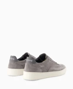 Heren Filling Pieces Sneakers*Sneaker Mondo Suede Organic Grijs