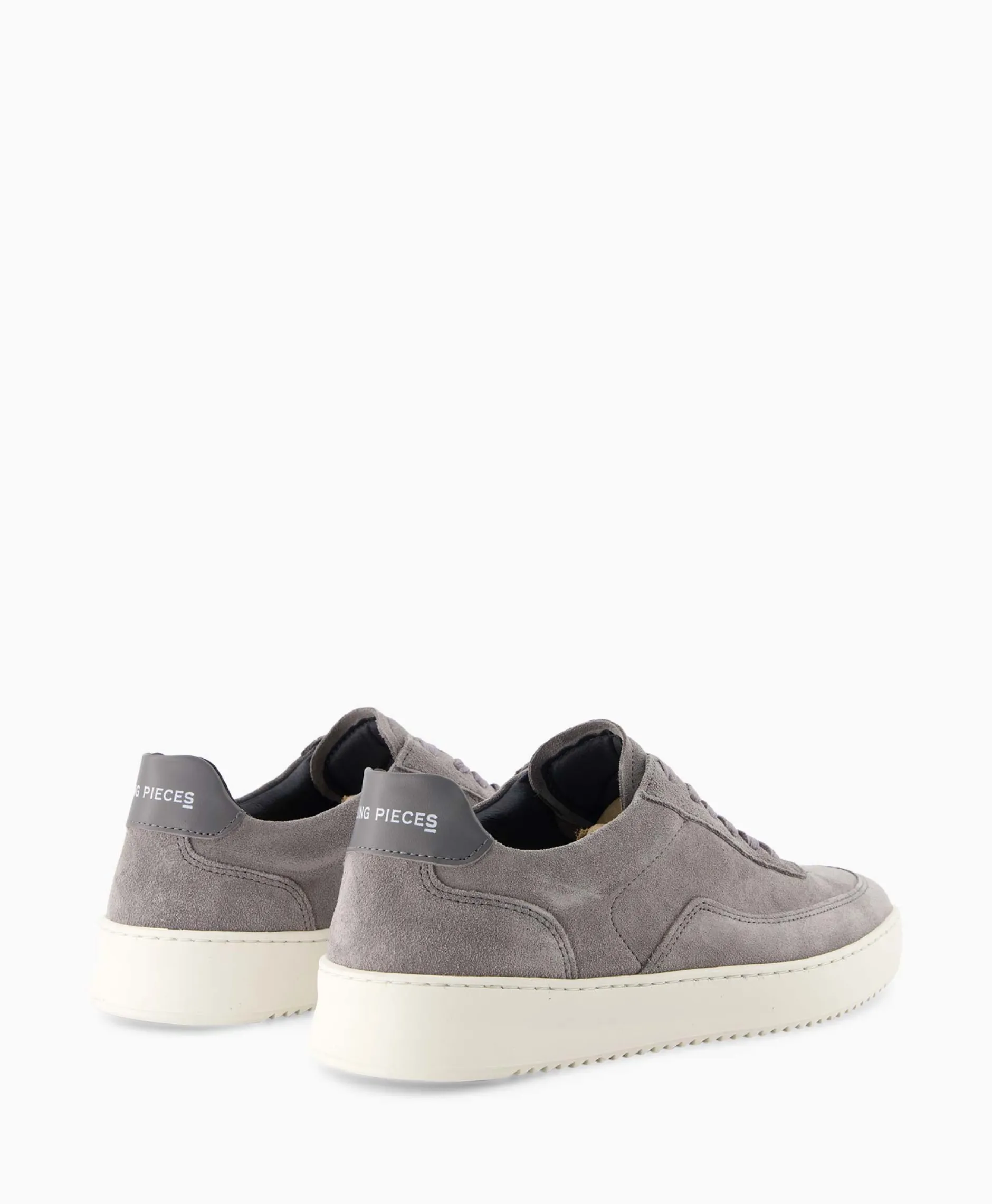 Heren Filling Pieces Sneakers*Sneaker Mondo Suede Organic Grijs