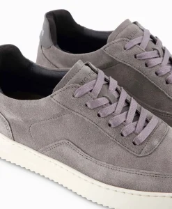 Heren Filling Pieces Sneakers*Sneaker Mondo Suede Organic Grijs