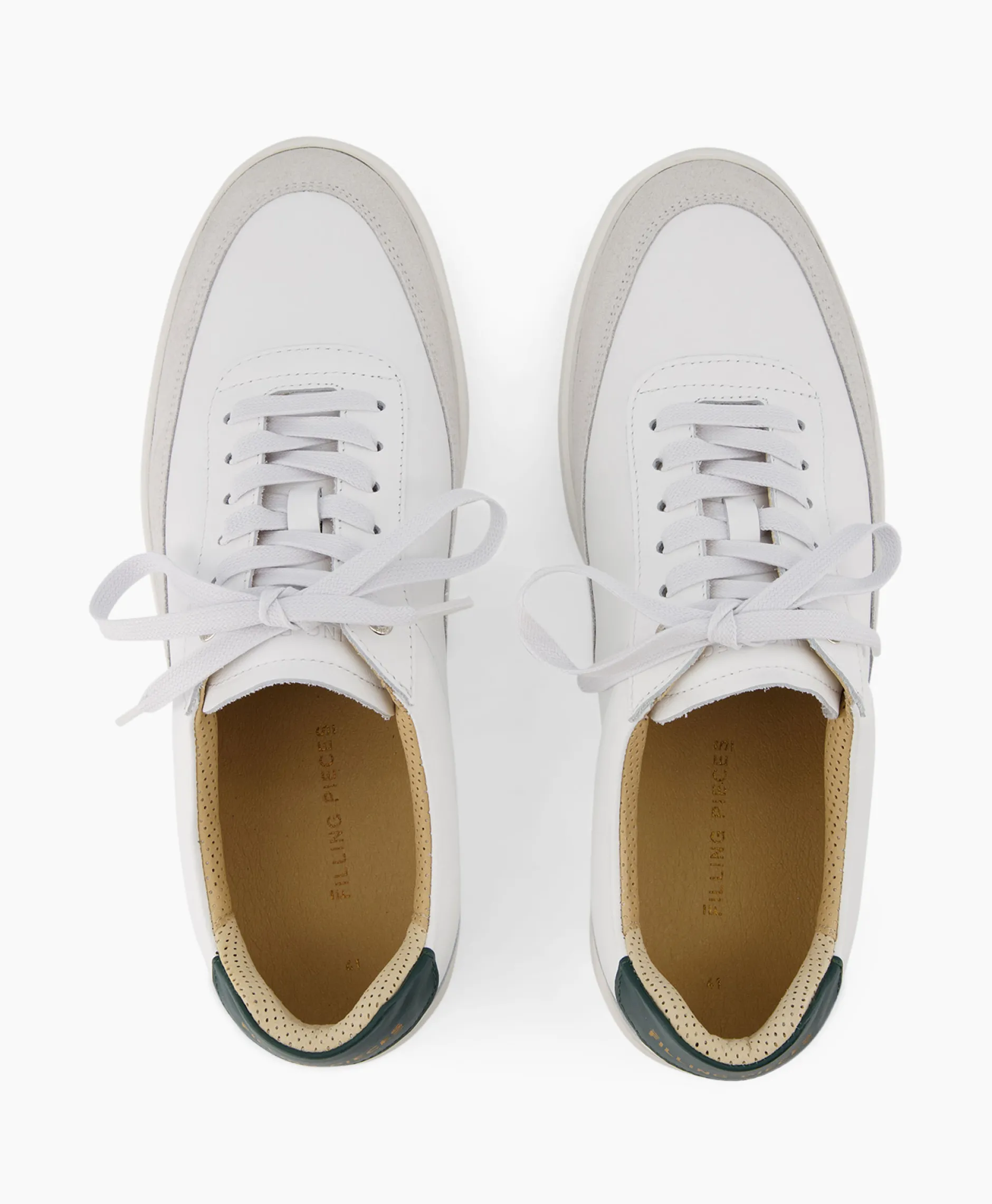 Heren Filling Pieces Sneakers*Sneaker Mondo Squash Wit