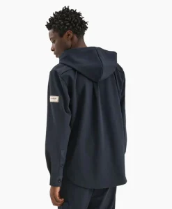 Heren Flâneur Truien*Flaneur Hoodie Atelier Zwart