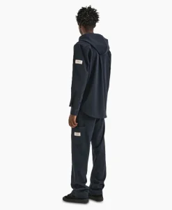 Heren Flâneur Truien*Flaneur Hoodie Atelier Zwart