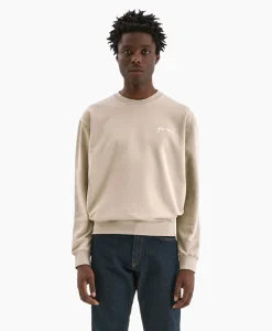 Heren Flâneur Truien*Flaneur Sweater Signature Beige