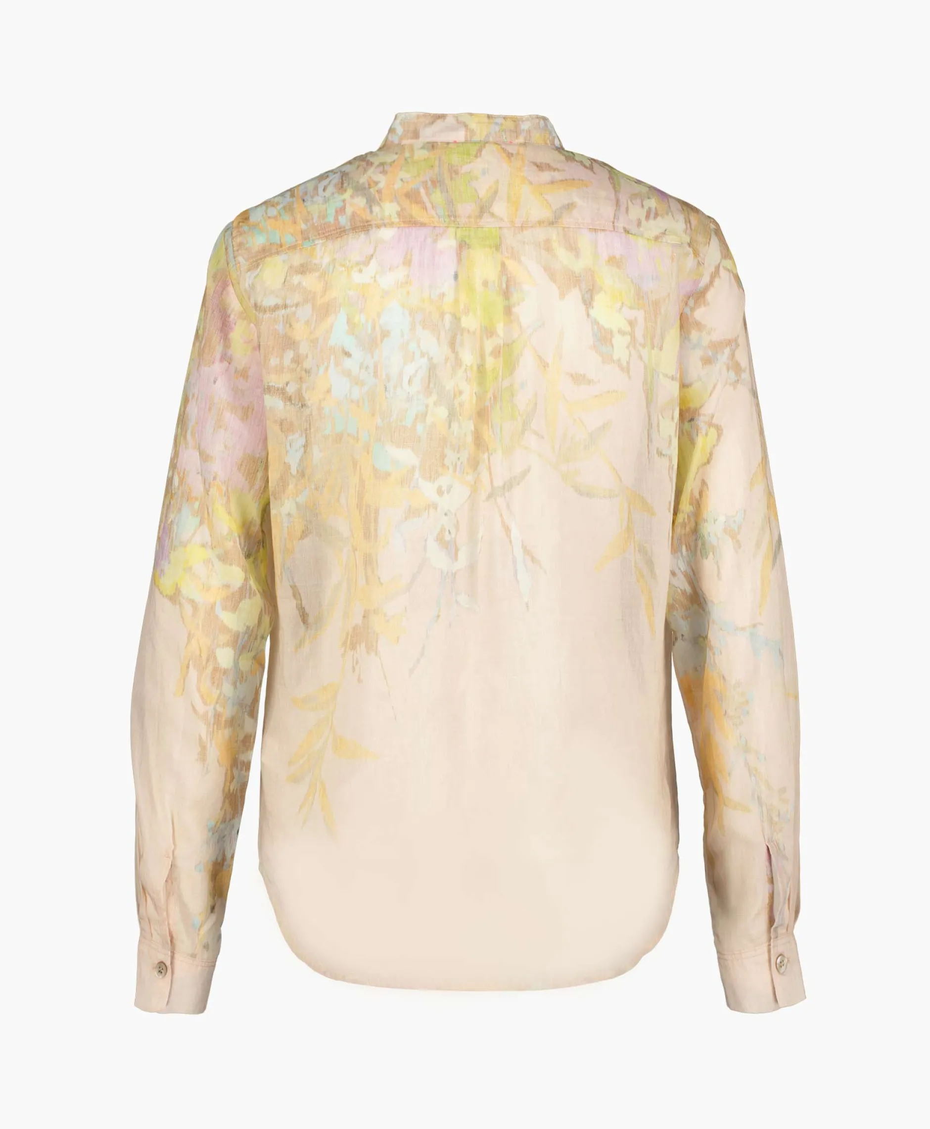 Dames Forte_forte Blouses*Blouse Heaven Print Cotton Silk Voile Grandfather Rose