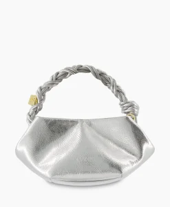 Dames Ganni Tassen*Schouder / Hand Tas Bou Mini Zilver