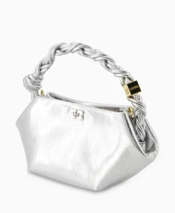 Dames Ganni Tassen*Schouder / Hand Tas Bou Mini Zilver