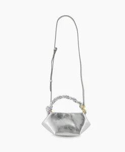 Dames Ganni Tassen*Schouder / Hand Tas Bou Mini Zilver