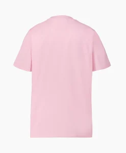 Dames Ganni T-Shirts & Tops*T-Shirt Korte Mouw Basic Jersey Sun Relaxed Rose