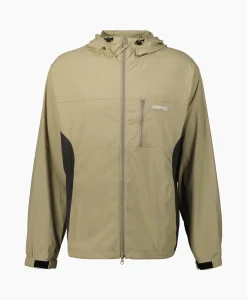 Heren Gramicci Jassen*Jack Softshell Nylon Hooded Taupe
