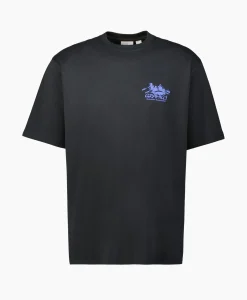 Heren Gramicci T-Shirts*T-Shirt Korte Mouw Class 5 Tee Zwart