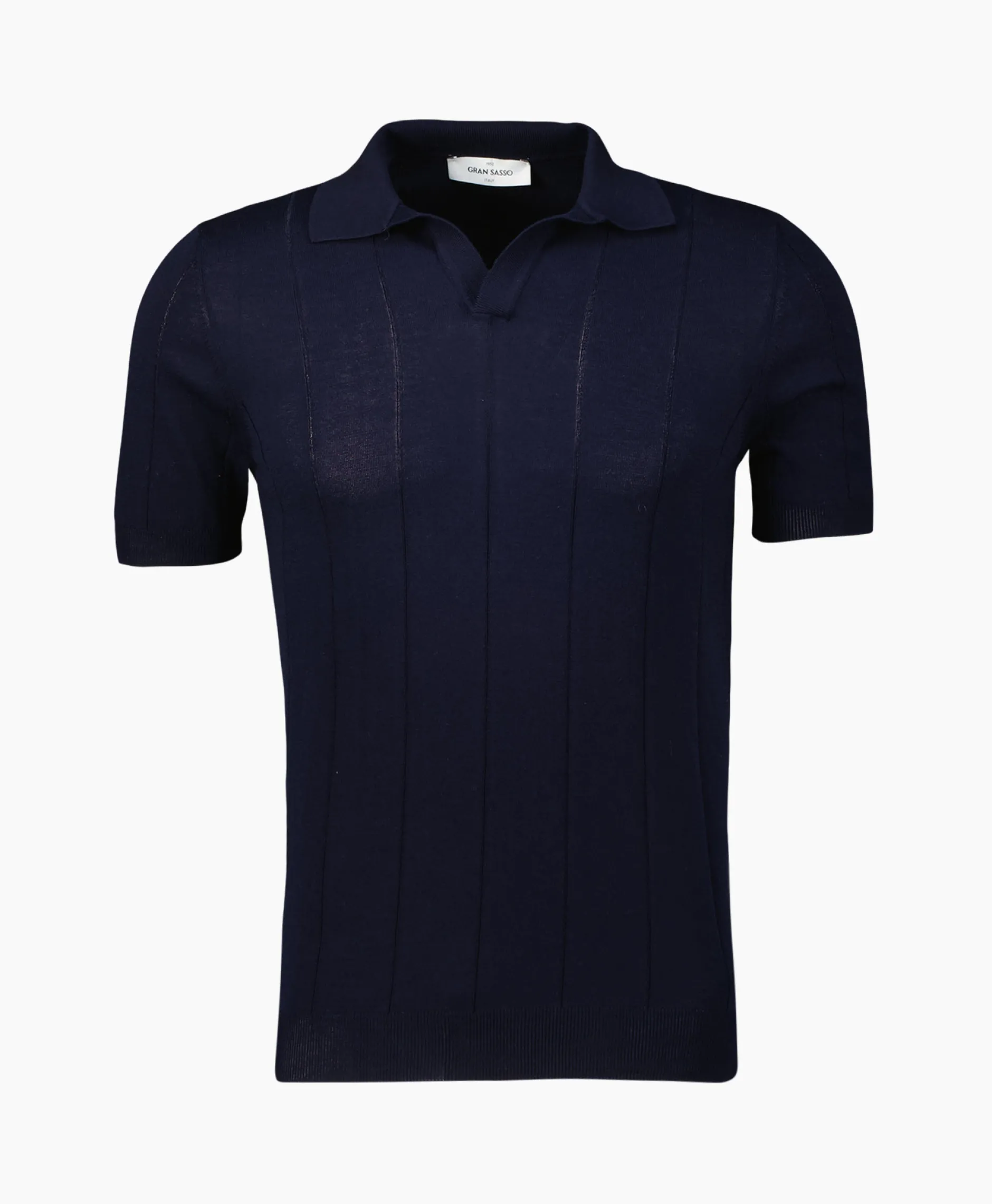 Heren Gran Sasso Polo's*Polo 57191/20660 Donker Blauw