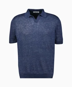 Heren Gran Sasso Polo's*Polo 57174/24801 Donker Blauw