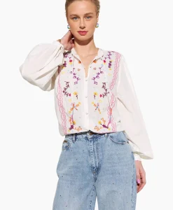 Dames Harper & Yve Blouses*Harper & Yve Blouse Hailey-Ls Ecru