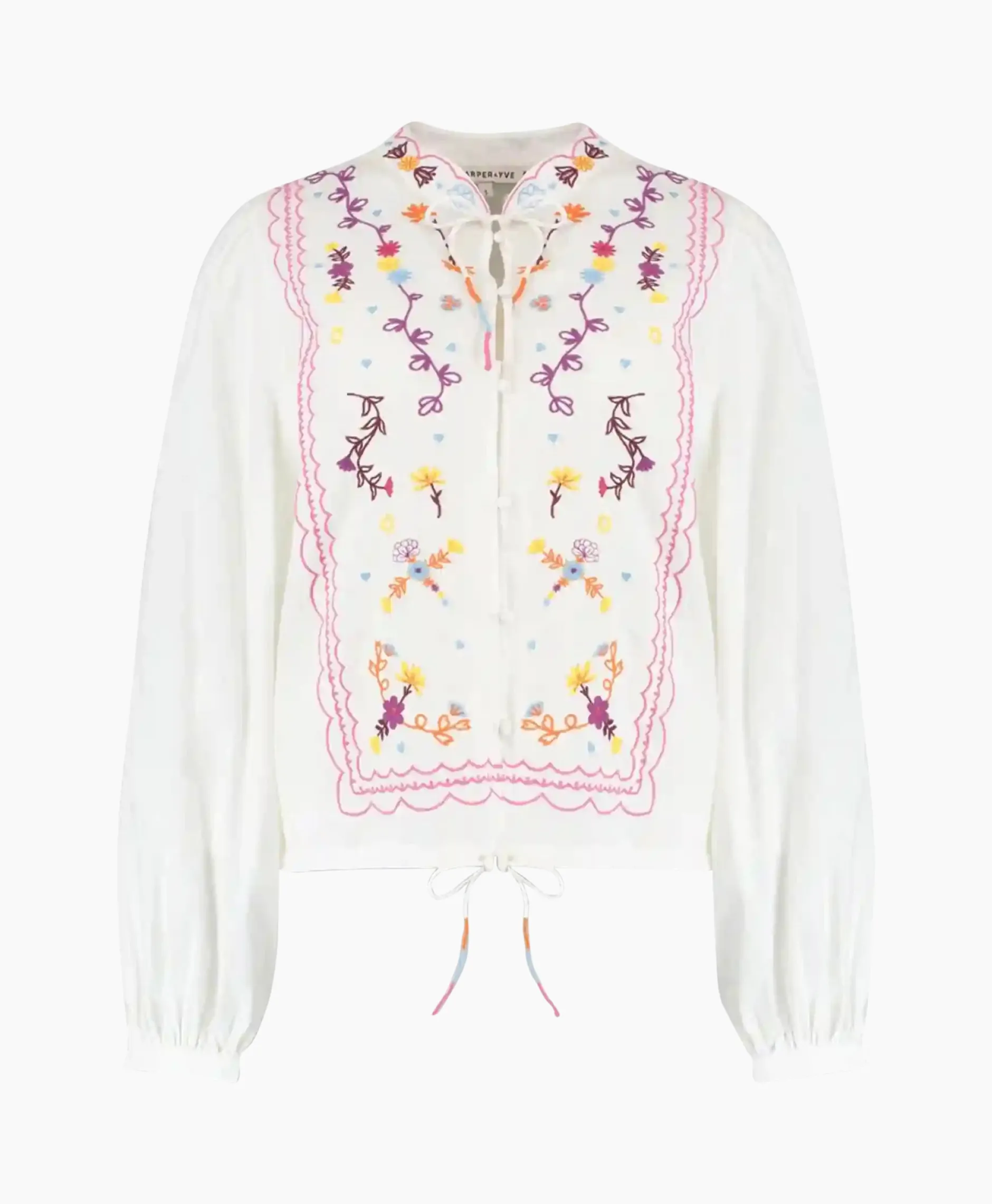 Dames Harper & Yve Blouses*Harper & Yve Blouse Hailey-Ls Ecru