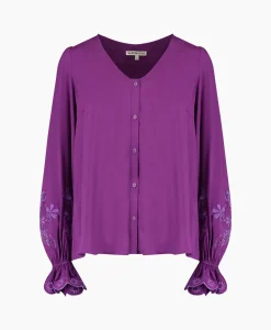 Dames Harper & Yve Blouses*Harper & Yve Blouse Jamy-Ls Paars