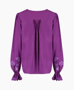 Dames Harper & Yve Blouses*Harper & Yve Blouse Jamy-Ls Paars