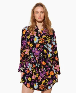 Dames Harper & Yve Jurken*Harper & Yve Mini Jurk Liz-Dr Zwart