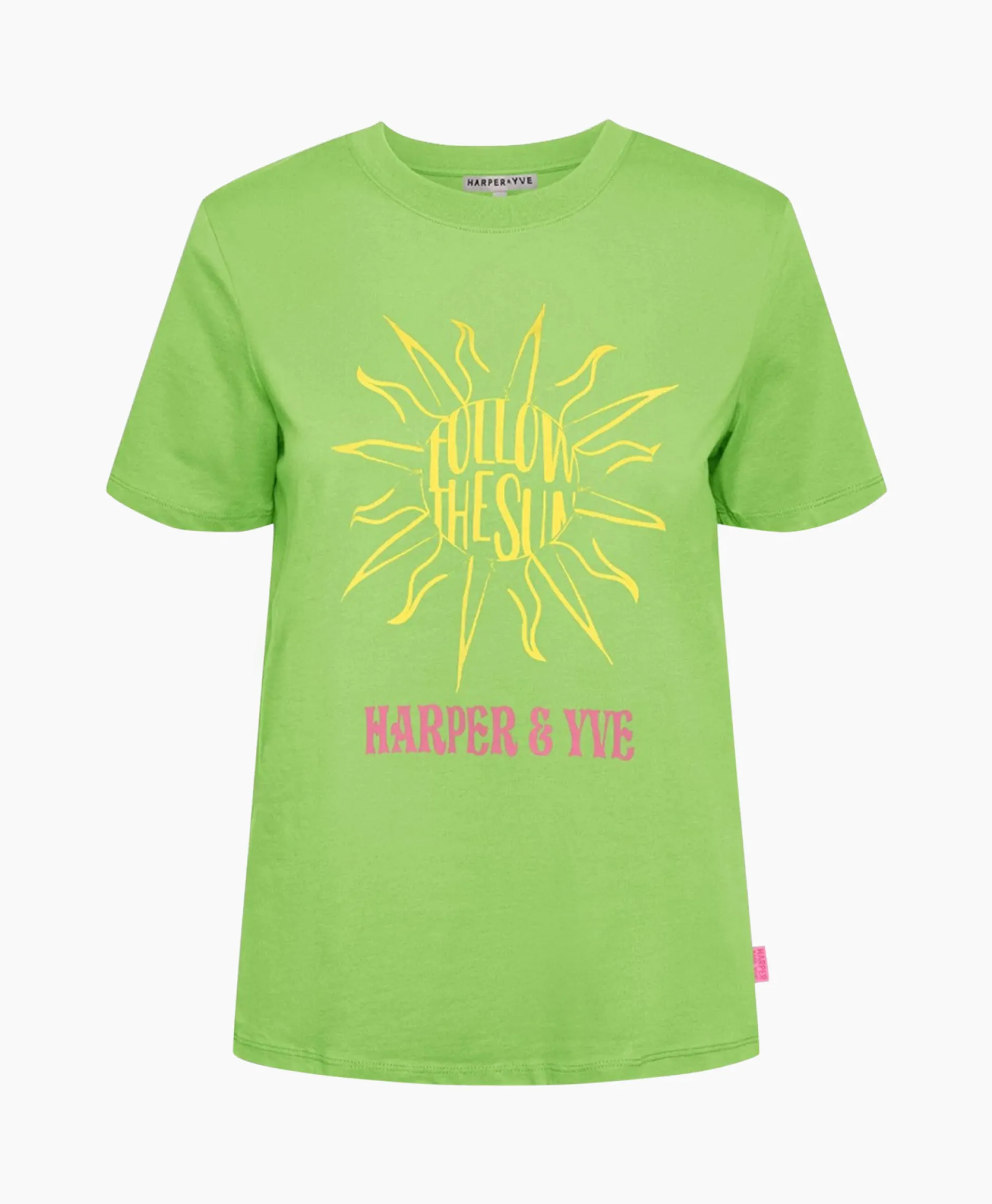 Dames Harper & Yve T-Shirts & Tops*Harper & Yve T-Shirt Korte Mouw Followthesun-Ss Groen