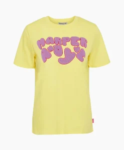 Dames Harper & Yve T-Shirts & Tops*Harper & Yve T-Shirt Korte Mouw Logo-Ss Licht Groen