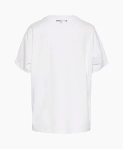 Dames Harper & Yve T-Shirts & Tops*Harper & Yve T-Shirt Korte Mouw Logo-Ss Off White