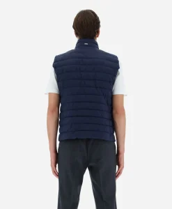 Heren Herno Jassen*Bodywarmer Lo Smanicato Legend Donker Blauw