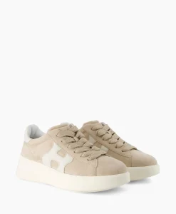 Dames Hogan Sneakers*Sneaker Rebel Beige