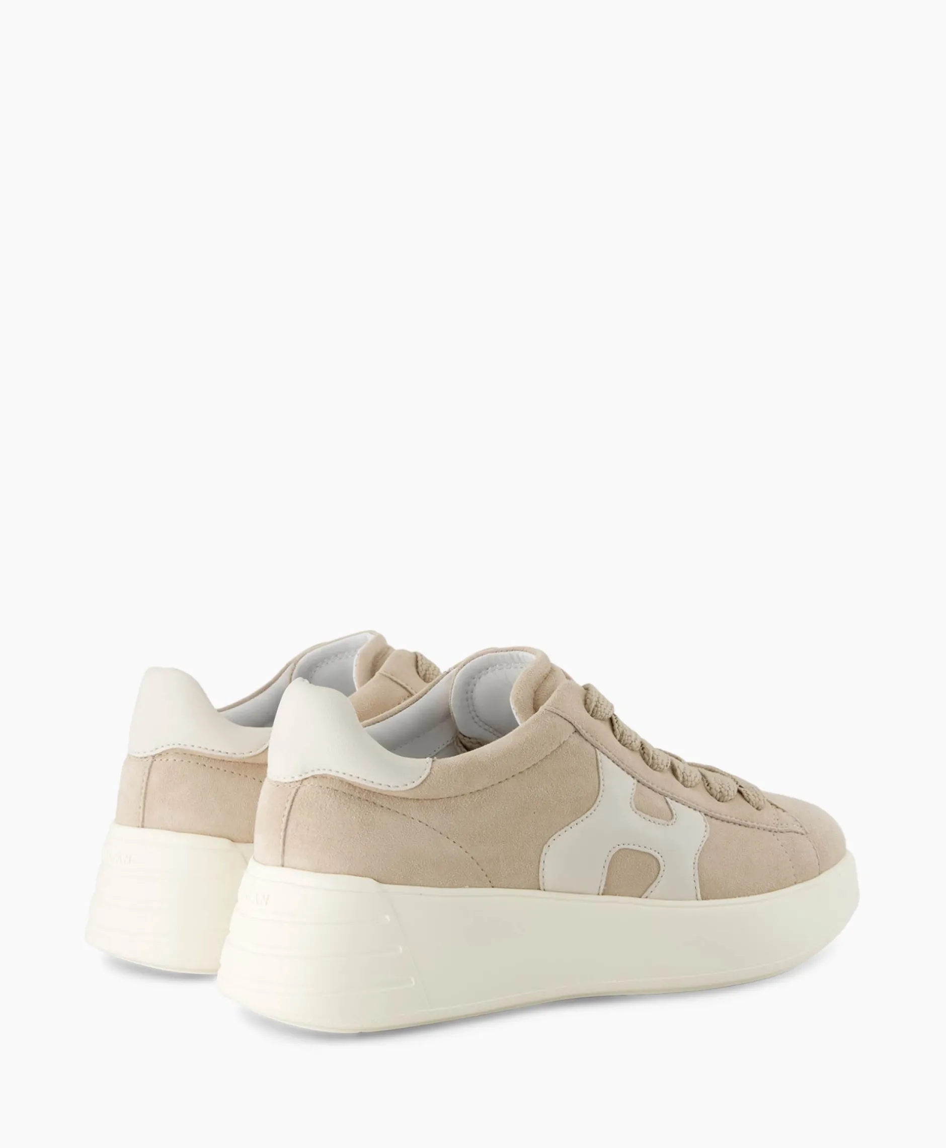 Dames Hogan Sneakers*Sneaker Rebel Beige