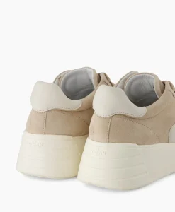 Dames Hogan Sneakers*Sneaker Rebel Beige