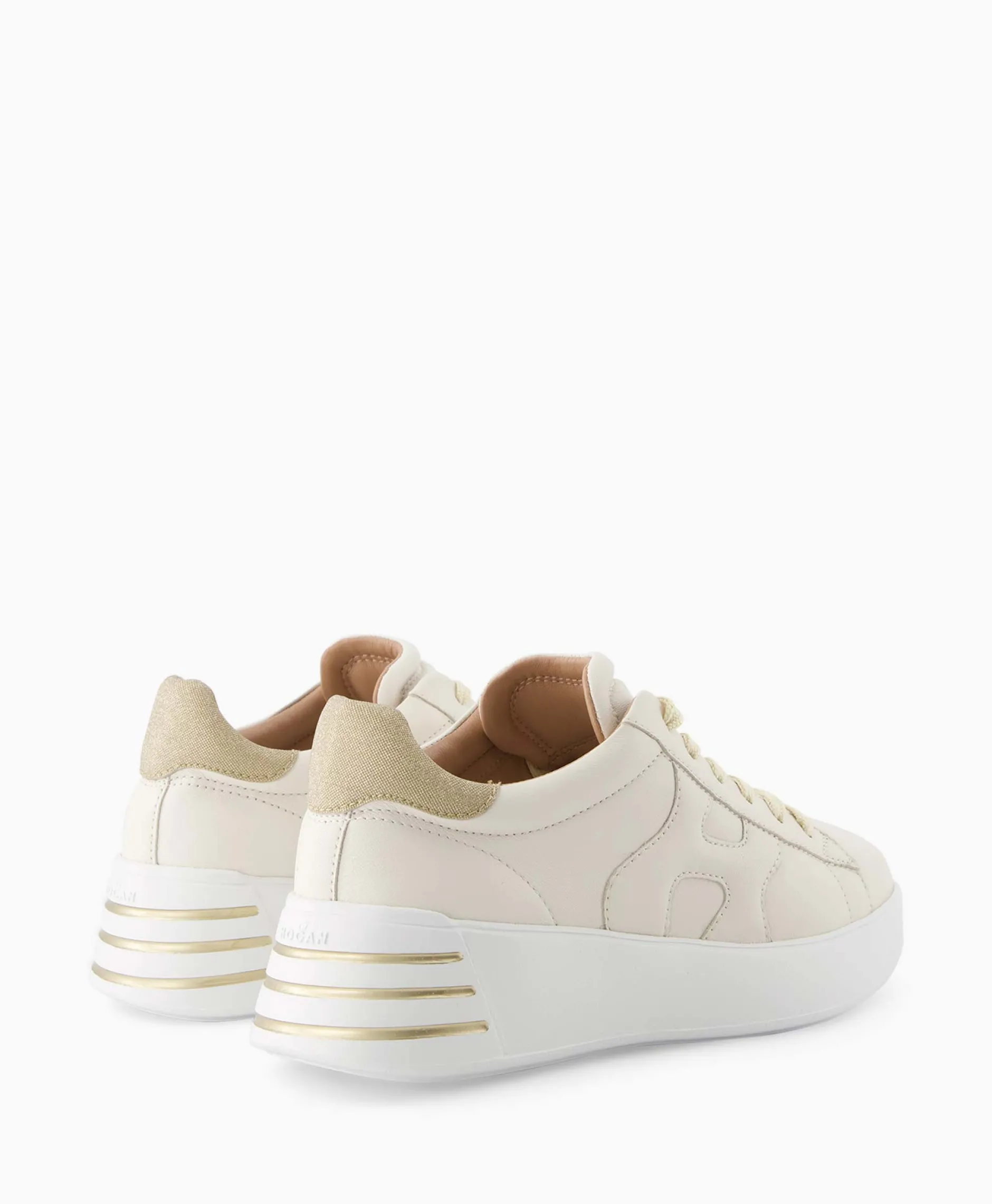 Dames Hogan Sneakers*Sneaker Rebel Ecru